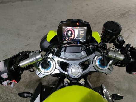 2026 Triumph Speed Triple, жёлтый, 1600000 рублей, вид 5