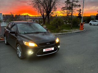2008 Ford Focus II Рестайлинг, чёрный, 400000 рублей, вид 4