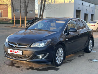 2014 Opel Astra J Рестайлинг, чёрный, 675000 рублей, вид 1