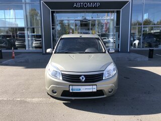 2011 Renault Sandero I, бежевый, 550000 рублей, вид 2