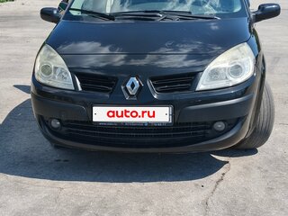 2008 Renault Scenic II Рестайлинг, чёрный, 450000 рублей, вид 1