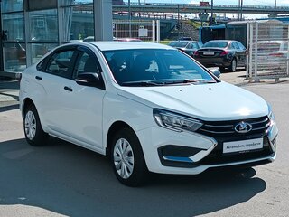 2024 Lada (ВАЗ) Vesta I Рестайлинг (NG), белый, 1250000 рублей, вид 3