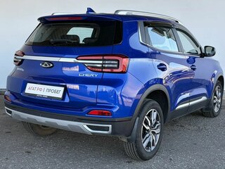 2022 Chery Tiggo 4 I Рестайлинг, синий, 1385000 рублей, вид 5