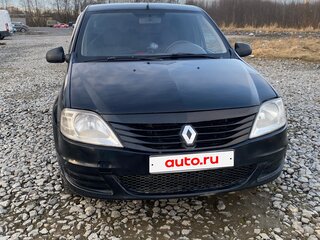 2013 Renault Logan I Рестайлинг, чёрный, 325000 рублей, вид 1