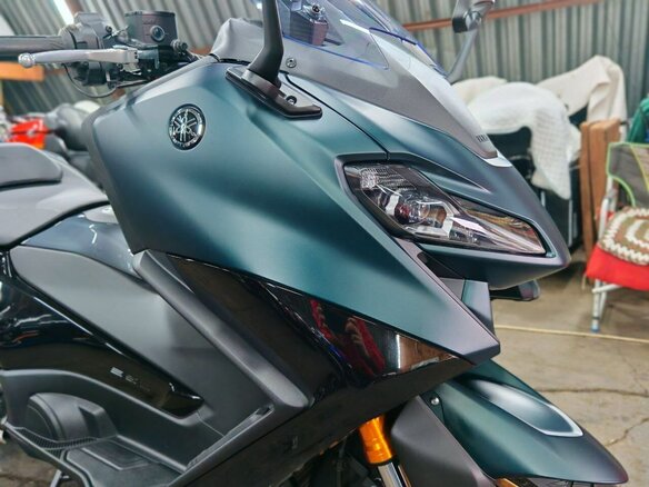 2022 Yamaha TMAX, зелёный, 1430000 рублей - вид 10