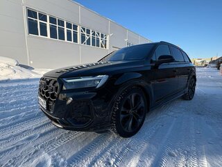 2024 Audi Q7 50 TDI II (4M) Рестайлинг, чёрный, 12300000 рублей, вид 3