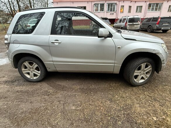 2008 Suzuki Grand Vitara II, серебристый, 600000 рублей - вид 7
