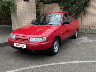 1998 Lada (ВАЗ) 2110, красный, 400000 рублей, вид 1