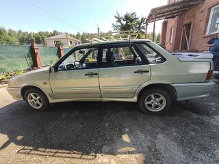 2002 Lada (ВАЗ) 2115, серебристый, 100000 рублей, вид 2