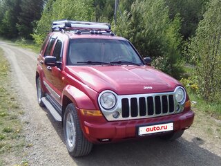 2006 Jeep Cherokee III (KJ) Рестайлинг, красный, 1080000 рублей, вид 4