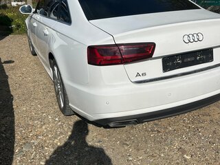 2016 Audi A6 IV (C7) Рестайлинг, белый, 1900000 рублей, вид 3