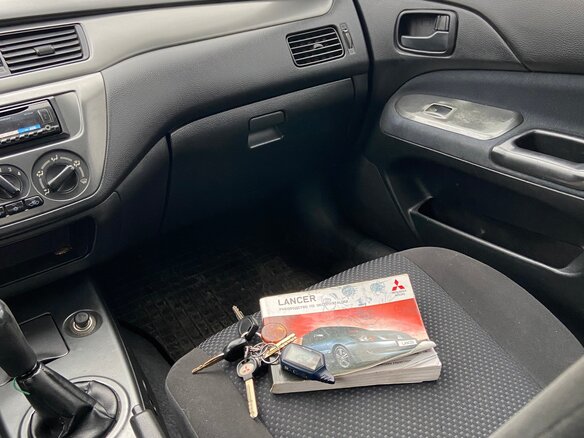 2007 Mitsubishi Lancer IX Рестайлинг, серый, 160000 рублей - вид 13