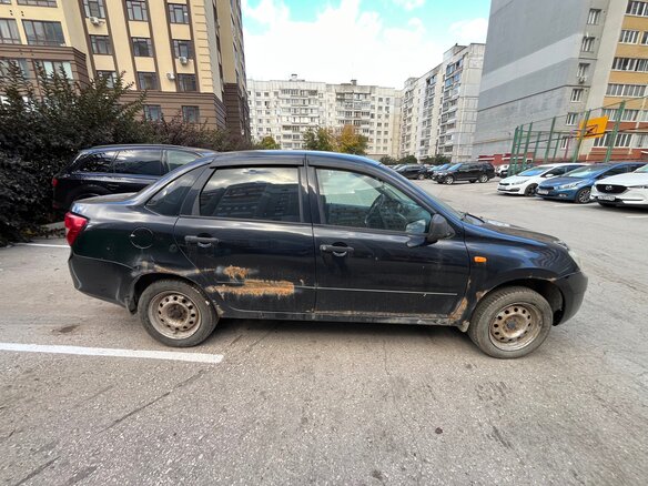 2013 Lada (ВАЗ) Granta I, синий, 230000 рублей - вид 1