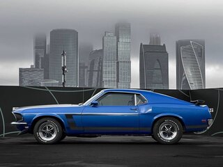 1969 Ford Mustang I, синий, 14500000 рублей, вид 2