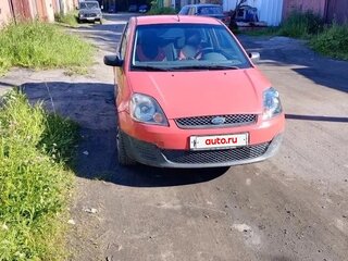 2008 Ford Fiesta Mk5, красный, 305000 рублей, вид 3
