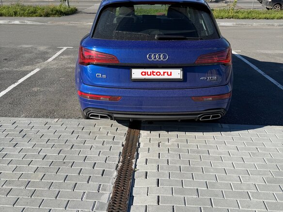 2021 Audi Q5 L 45 TFSI II (FY) Рестайлинг, синий, 1900000 рублей - вид 1