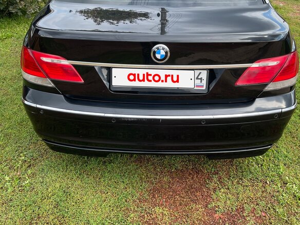 2007 BMW 7 серии 730i IV (E65/E66) Рестайлинг, чёрный, 850000 рублей - вид 4
