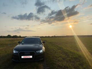 2014 Audi A6 IV (C7), чёрный, 1700000 рублей, вид 2