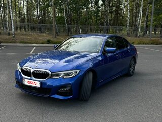 2019 BMW 3 серии 330d VII (G2x), синий, 3300000 рублей, вид 1