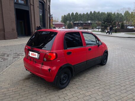 2007 Daewoo Matiz I Рестайлинг, красный, 110000 рублей, вид 5