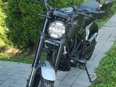 2024 Fuego Scrambler 250, чёрный, 200000 рублей, вид 3