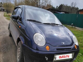 2009 Daewoo Matiz I Рестайлинг, синий, 125000 рублей, вид 2