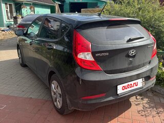 2015 Hyundai Solaris I Рестайлинг, чёрный, 1250000 рублей, вид 2