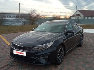 2018 Kia Optima IV Рестайлинг, синий, 1700000 рублей, вид 1