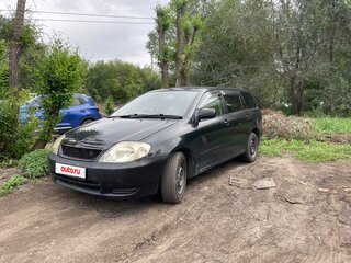 2001 Toyota Corolla Fielder IX (E120, E130), чёрный, 390000 рублей, вид 1