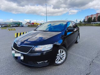 2017 Skoda Rapid I Рестайлинг, чёрный, 1055000 рублей, вид 2