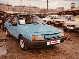 1989 Lada (ВАЗ) 2108 21086, голубой, 690000 рублей, вид 5