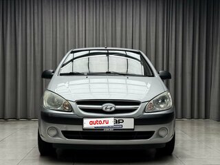 2007 Hyundai Getz I Рестайлинг, серебристый, 379000 рублей, вид 2