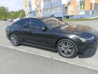 2019 Audi A6 45 TFSI V (C8), чёрный, 2900000 рублей, вид 4