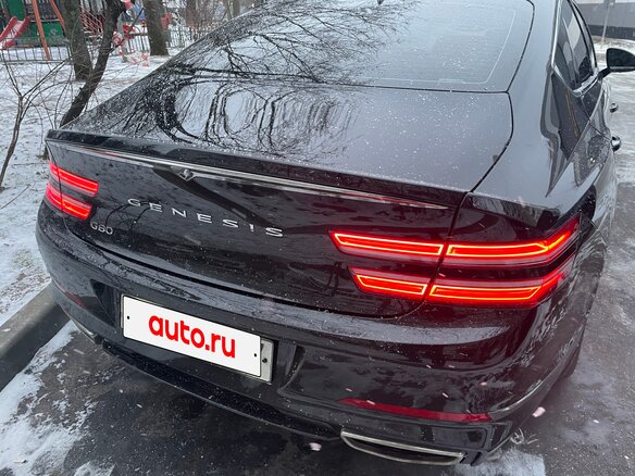 2022 Genesis G80 II, чёрный, 3500000 рублей - вид 2