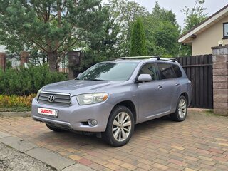 2010 Toyota Highlander II (XU40), голубой, 1200000 рублей, вид 1