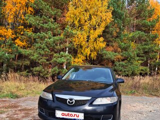 2006 Mazda 6 I (GG) Рестайлинг, чёрный, 480000 рублей, вид 1