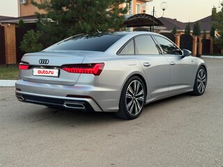 2019 Audi A6 55 TFSI V (C8), серебристый, 3300000 рублей, вид 4