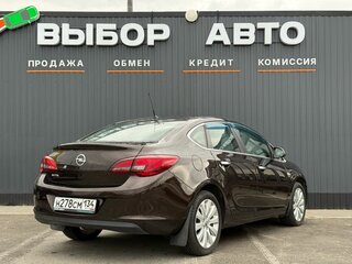 2014 Opel Astra J Рестайлинг, коричневый, 770000 рублей, вид 2