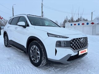 2021 Hyundai Santa Fe IV Рестайлинг, белый, 3650000 рублей, вид 1