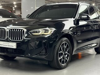2022 BMW X3 20d xDrive III (G01) Рестайлинг, чёрный, 4291027 рублей, вид 1