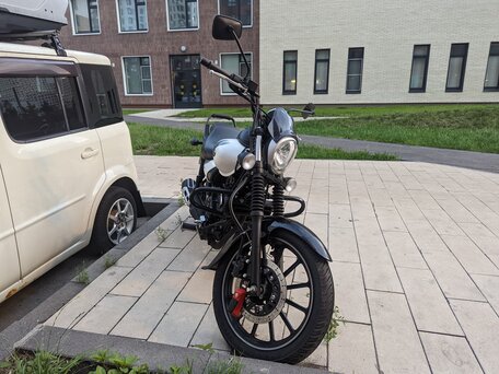2018 Bajaj Avenger, белый, 170000 рублей, вид 3