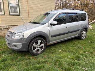 2016 Lada (ВАЗ) Largus Cross I, серебристый, 1350000 рублей, вид 4