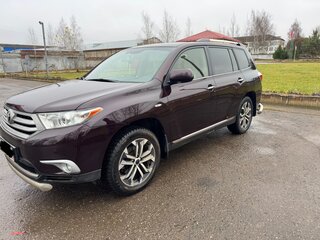 2012 Toyota Highlander II (XU40) Рестайлинг, пурпурный, 2250000 рублей, вид 4