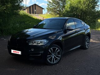 2016 BMW X6 M50d II (F16), чёрный, 3700000 рублей, вид 4