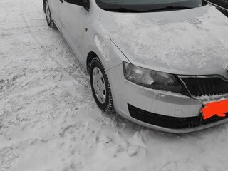 2014 Skoda Rapid I, серебристый, 509000 рублей, вид 4