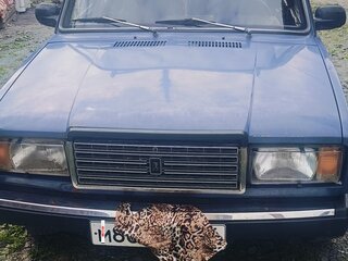 2006 Lada (ВАЗ) 2107, синий, 100000 рублей, вид 2