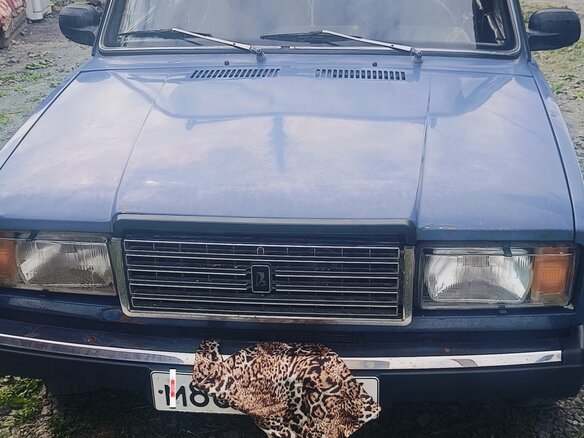 2006 Lada (ВАЗ) 2107, синий, 100000 рублей - вид 1