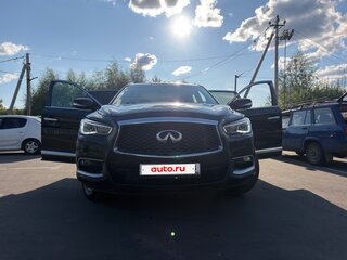 2016 Infiniti QX60 I Рестайлинг, чёрный, 1450000 рублей, вид 3