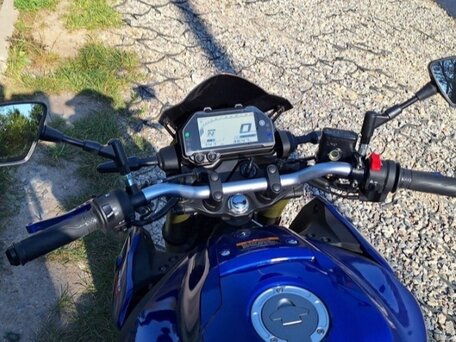 2021 Yamaha MT-03, синий, 525000 рублей, вид 2