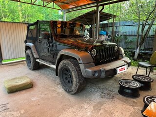 2008 Jeep Wrangler III (JK), чёрный, 2200000 рублей, вид 4